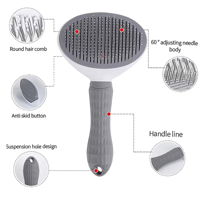 Hot-selling pet cat dog comb effective to remove floating hair comb pet dog hair cleaning pet supplies