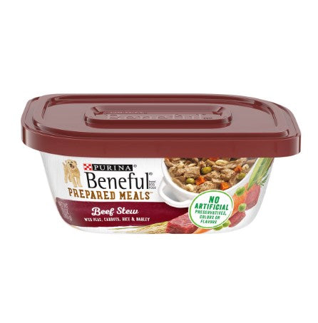 Purina Beneful Prepared Meals Beef Stew Wet Dog Food