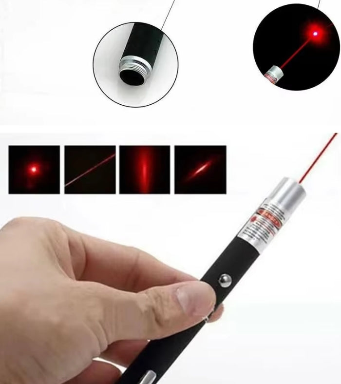 Pet Laser Pointer & LED Flashlight - Interactive Cat Scratching Toy, Christmas Gift for Cats/Kittens