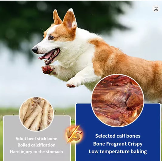 Pet Dog Snacks Crispy Beef Stick Bone Large Size Grinding Teeth Snacks