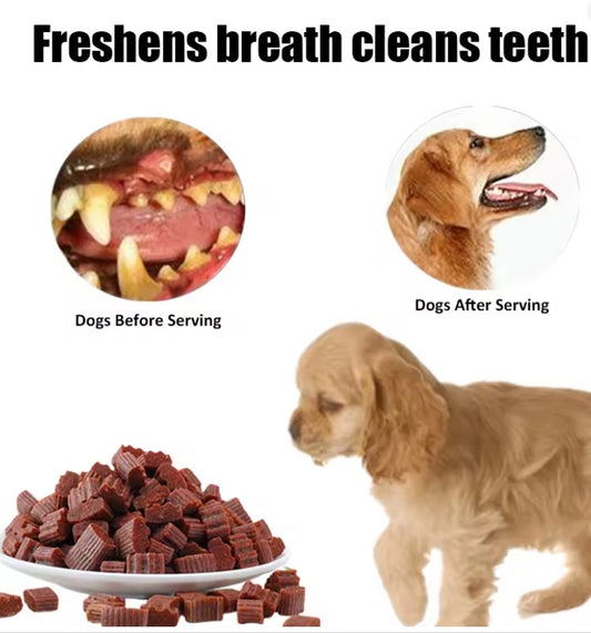 Diced Beef Particles Appetizing Digestive Nutritious Delicious Chewy